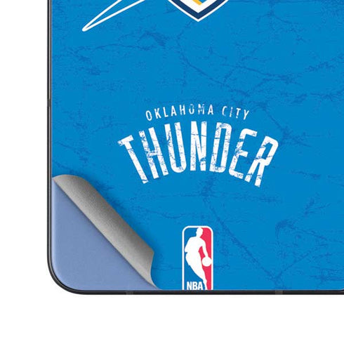 NBA Oklahoma City Thunder Primary Logo Galaxy Z Fold5 5G Skin